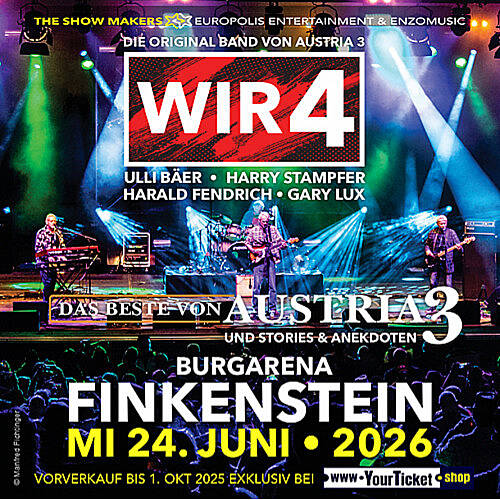 WIR4 - Die Original Band von AUSTRIA 3  